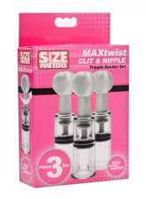 TWISTED TRIPLETS NIPPLE & CLIT SUCKERS